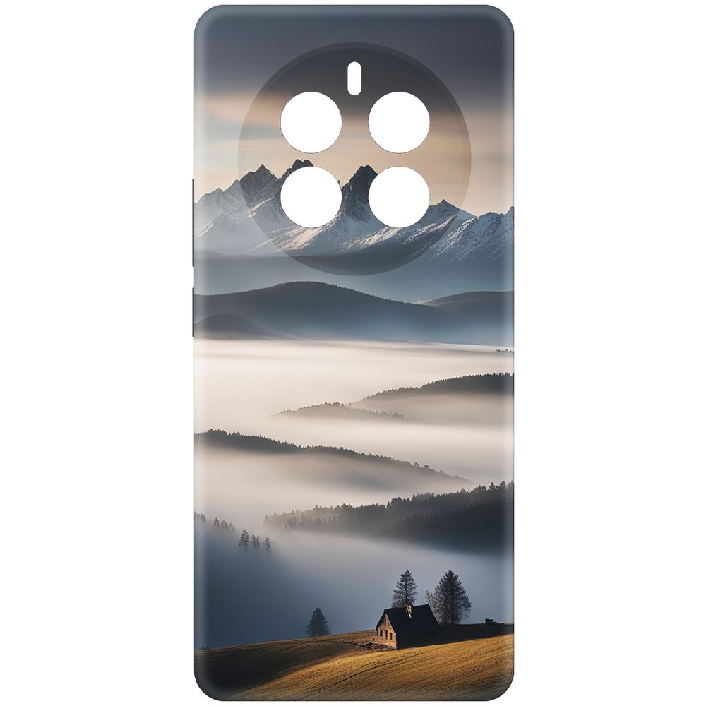 

Чехол-накладка Krutoff Soft Case Туман для Realme 12 Pro 5G черный