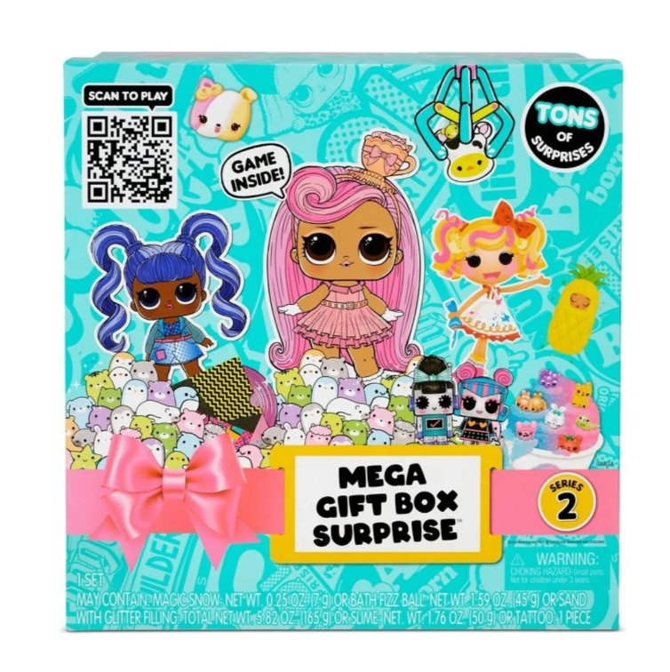 

Набор игрушек Lalaloopsy LOL Surprise 118527 Mega Suprise Box 25 сюрпризов