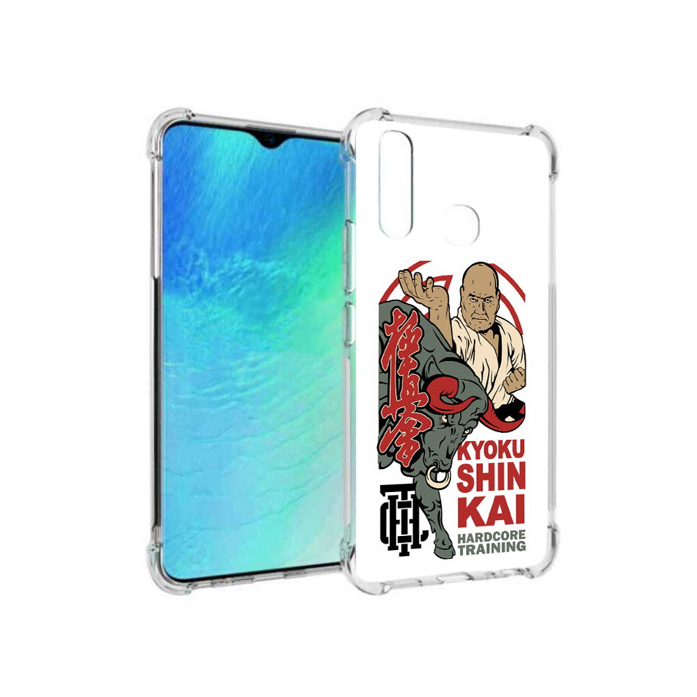 

Чехол MyPads Tocco для Vivo Y19 единоборства рисунок (PT140444.419.343), Прозрачный, Tocco