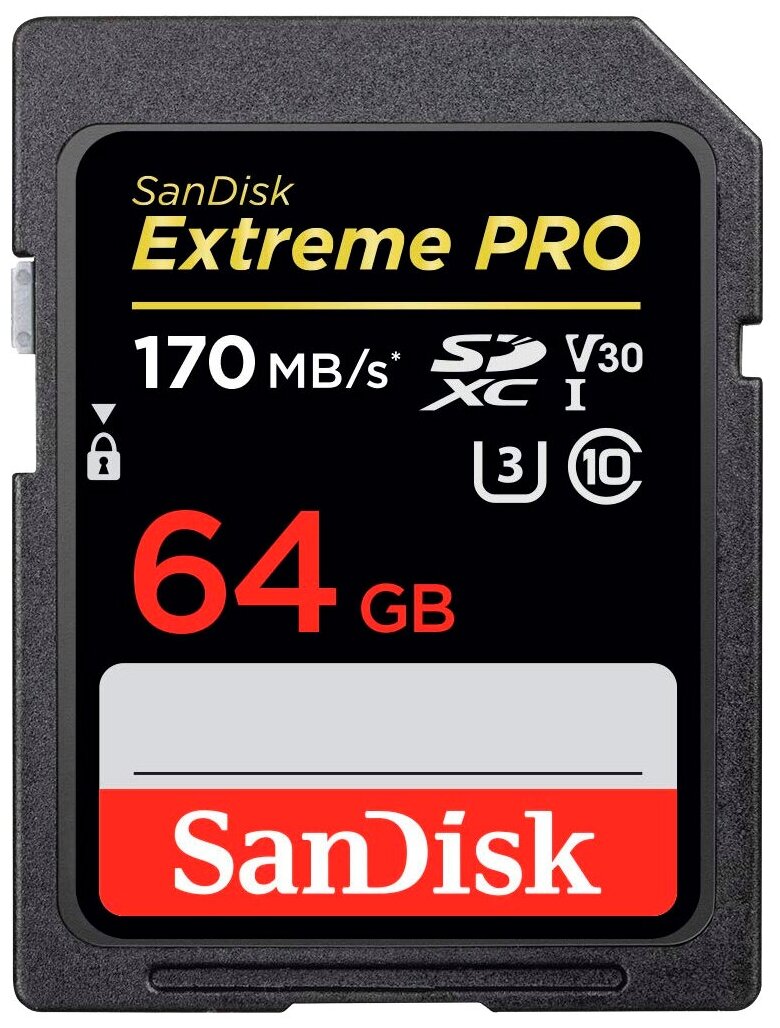 Карта памяти Sandisk (SDSDXDK-064G-GN4IN) SDXC 64Gb