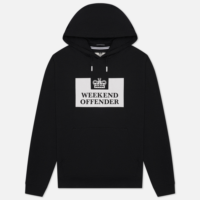 фото Худи мужское weekend offender wohd370-black черное 2xl