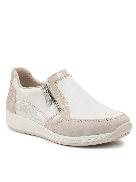 

Полуботинки N1151-61 Rieker белый 39 EU, N1151-61