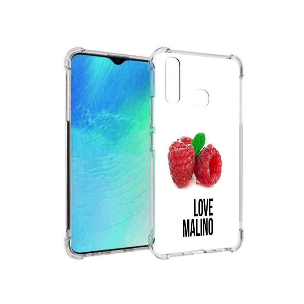 

Чехол MyPads Tocco для Vivo Y19 Бренд лове малино (PT140444.419.36), Прозрачный, Tocco
