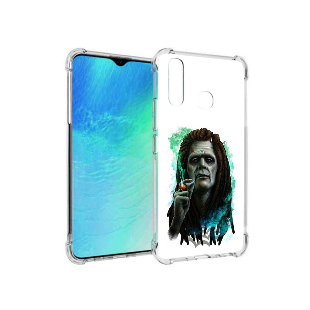

Чехол MyPads Tocco для Vivo Y19 зеленый мужчина с сигаретой (PT140444.419.360), Прозрачный, Tocco
