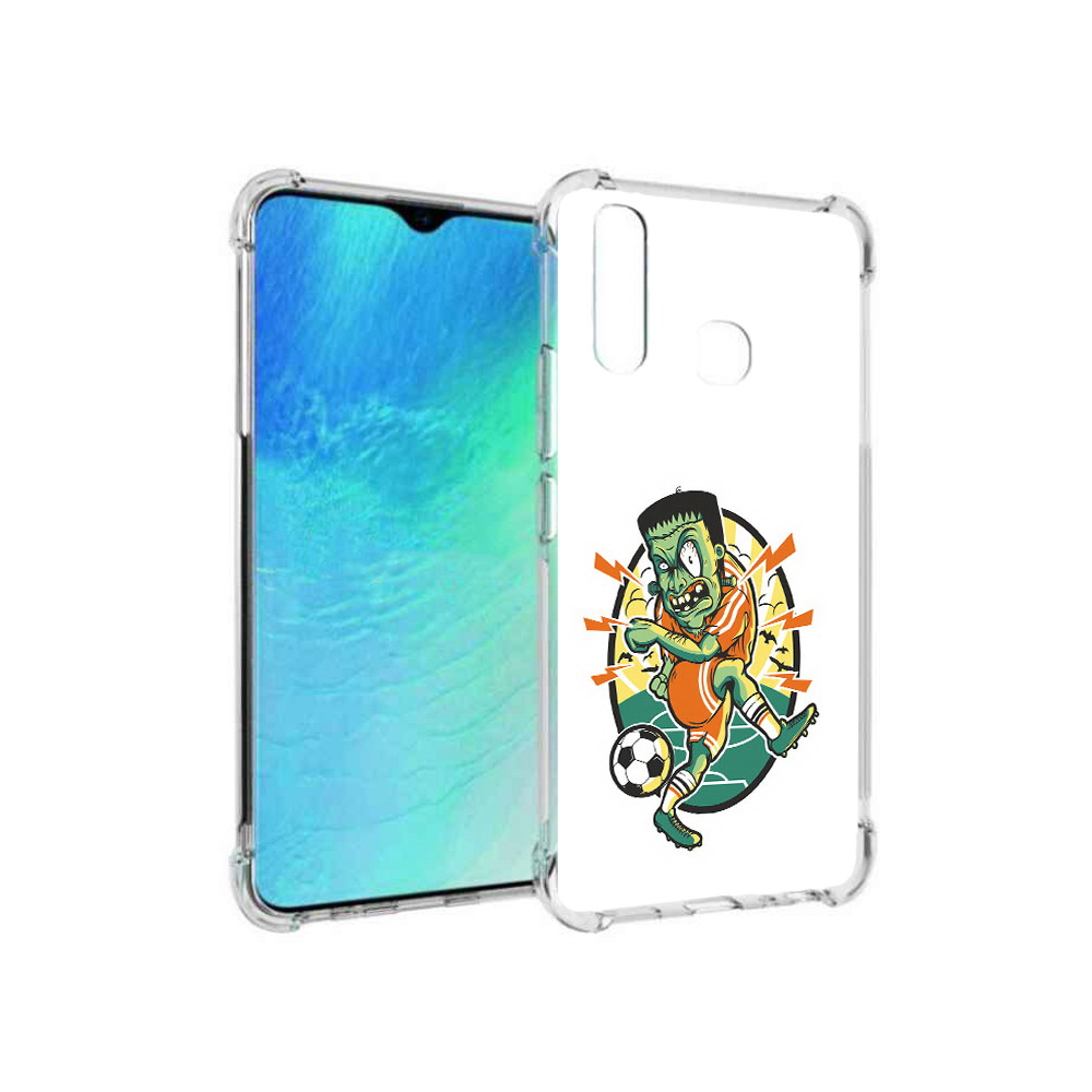 

Чехол MyPads Tocco для Vivo Y19 зомби футболист (PT140444.419.368), Прозрачный, Tocco
