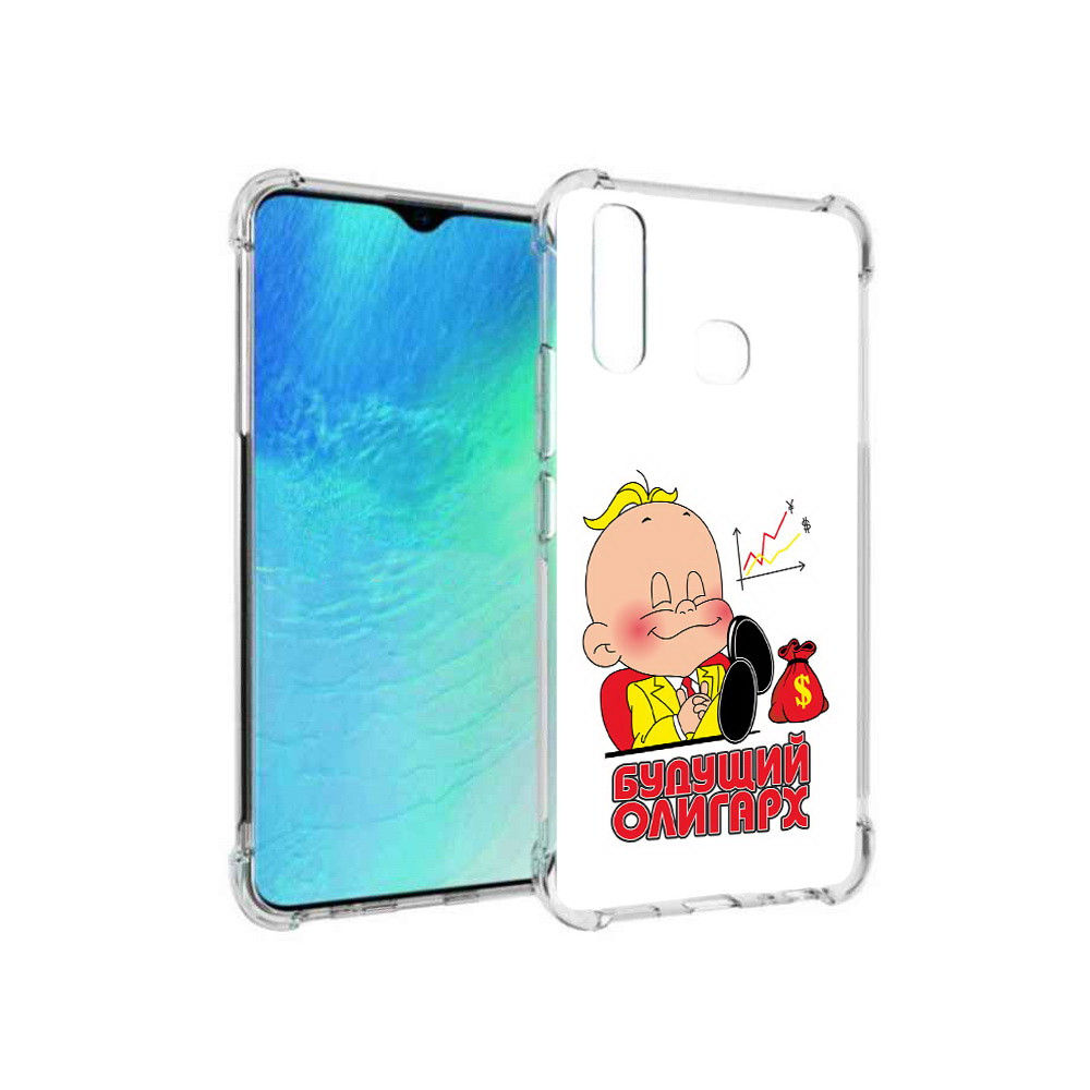 

Чехол MyPads Tocco для Vivo Y19 Будущий олигарх (PT140444.419.37), Прозрачный, Tocco