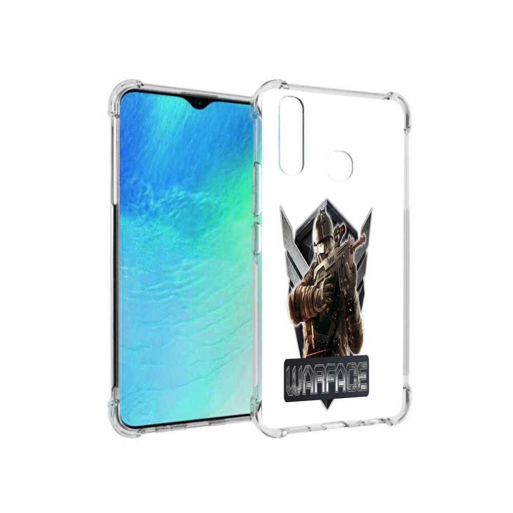 

Чехол MyPads Tocco для Vivo Y19 игра про войну (PT140444.419.374), Прозрачный, Tocco