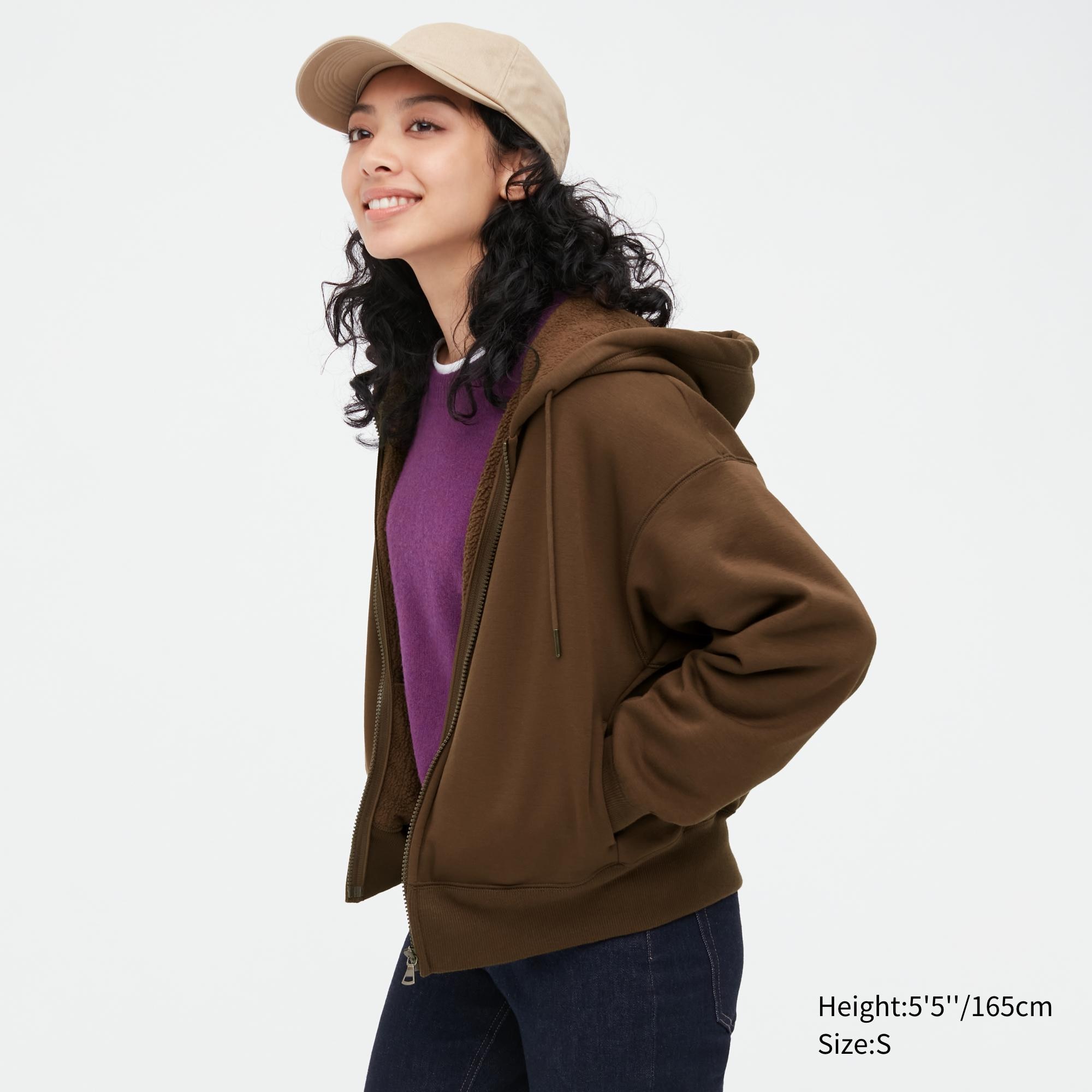 

Толстовка женская UNIQLO 449878COL36 коричневая XS (доставка из-за рубежа), 449878COL36