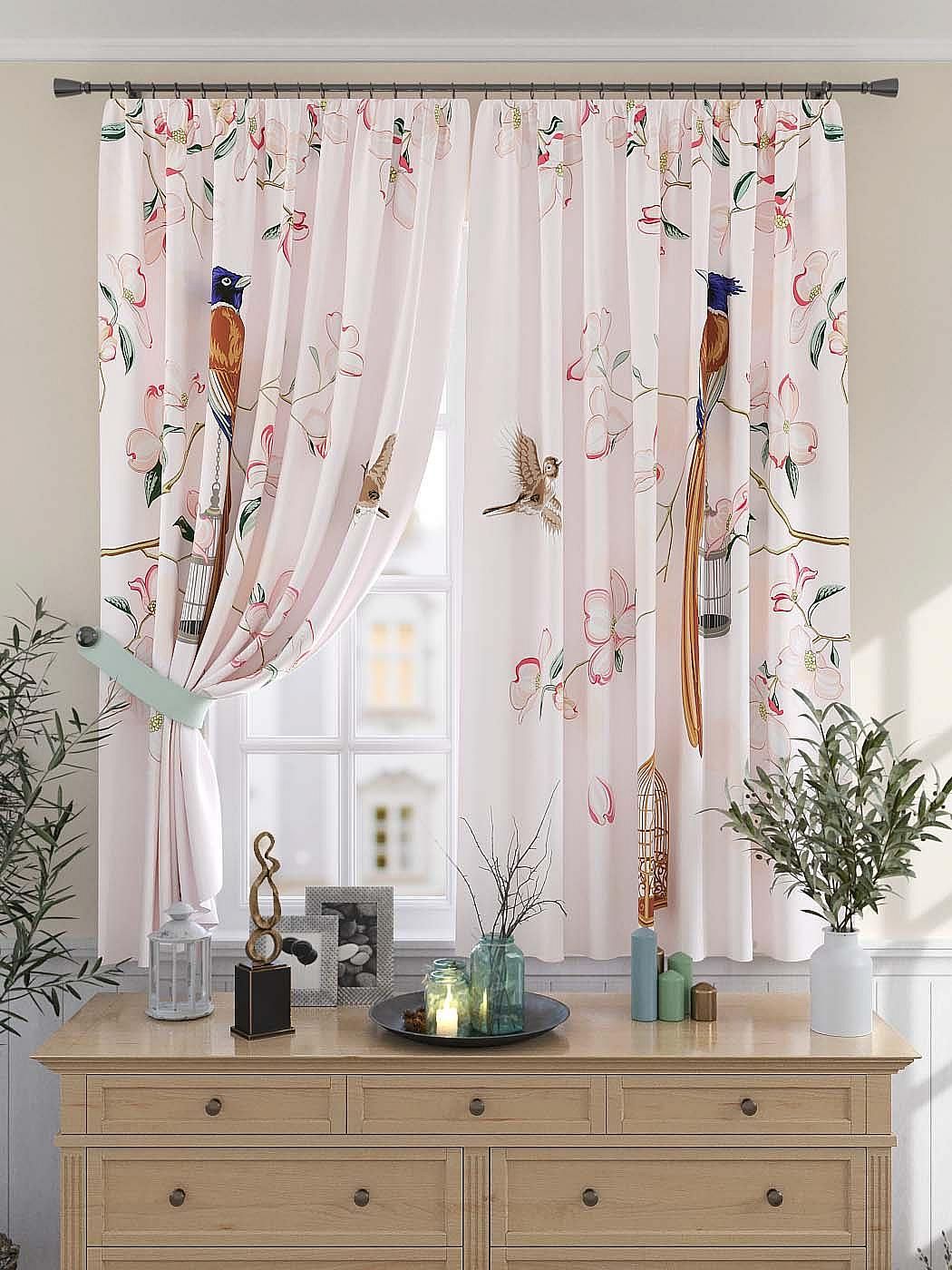 

Комплекты штор AT HOME / шторы в комнату 150х180 см / Минокса, 925448