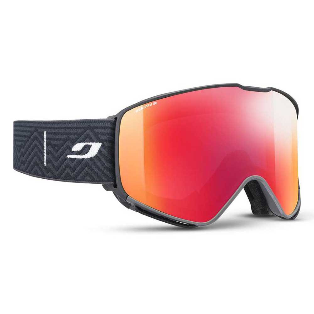 фото Очки горнолыжные julbo 2022-23 quickshift gray/reactiv 2-3 glarecontrol flash red (us:xl)