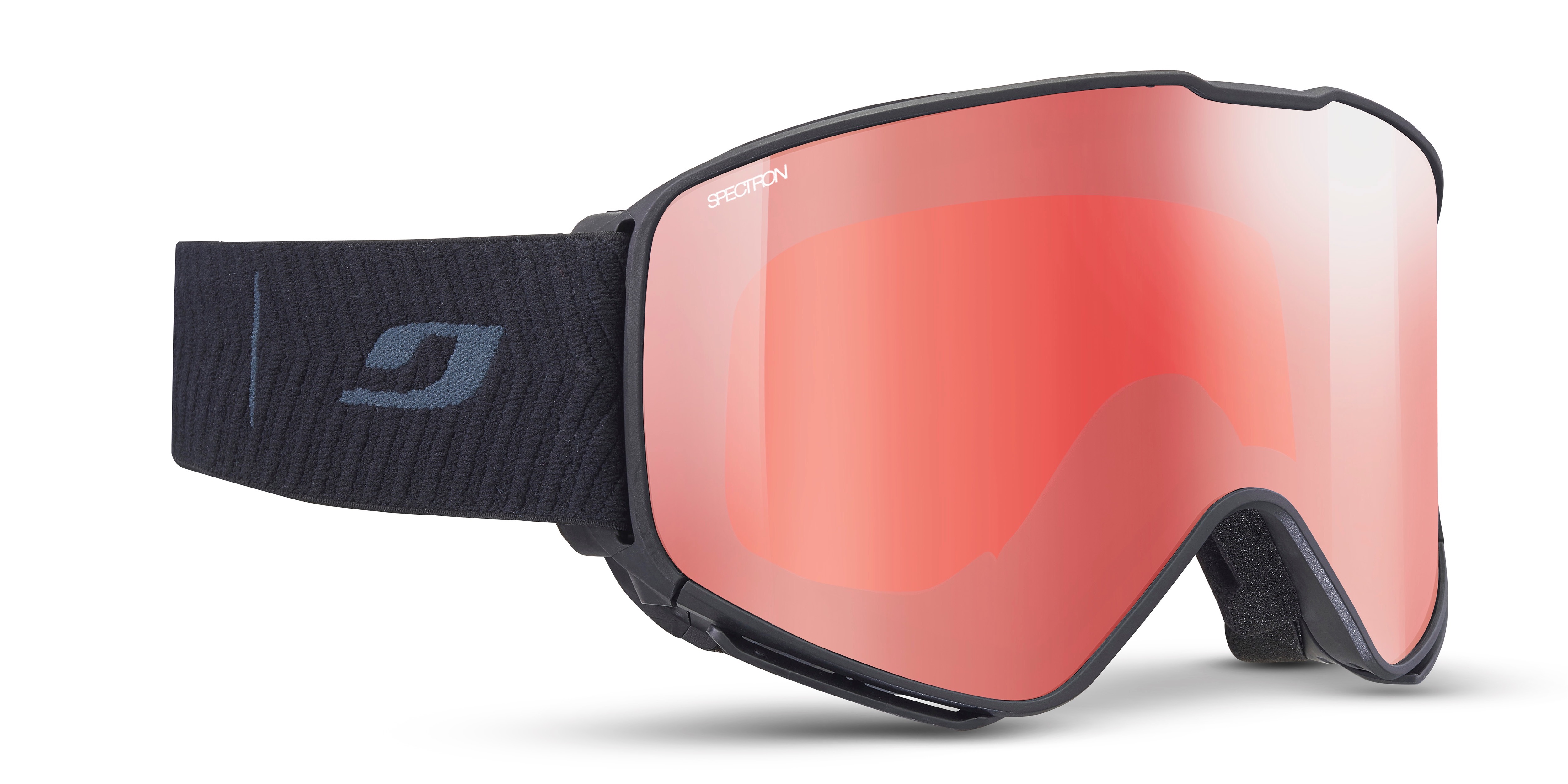 фото Очки горнолыжные julbo 2022-23 quickshift sp black-gray/red flash silver (us:xl)