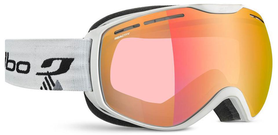 фото Очки горнолыжные julbo 2022-23 fusion white/reactiv 1-3 high contrast flash red (us:l)