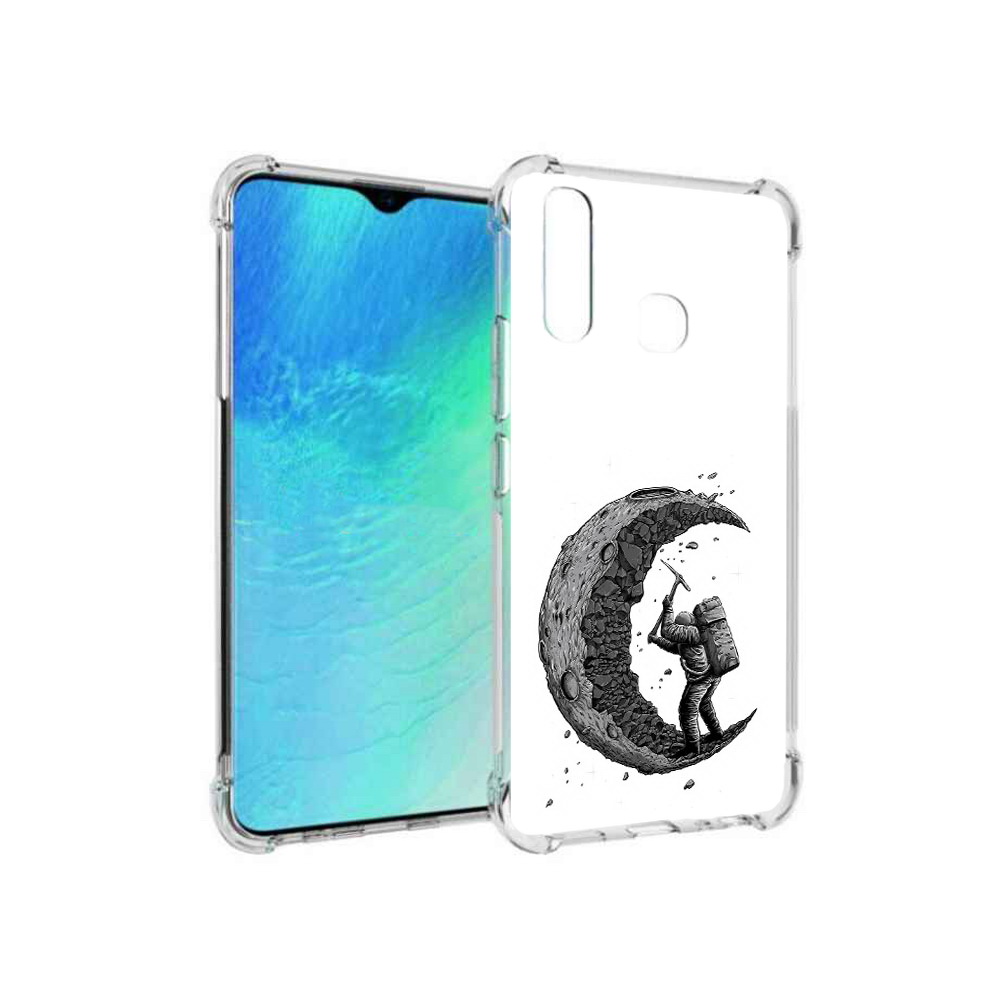 

Чехол MyPads Tocco для Vivo Y19 камненная луна (PT140444.419.384), Прозрачный, Tocco