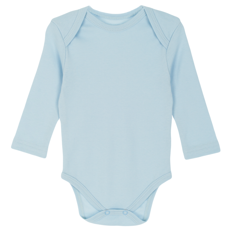 Боди детское Кузя Тут CozyTot Basic, морозная льдинка, 62