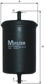 

Филтр Топливный MFILTER bf674