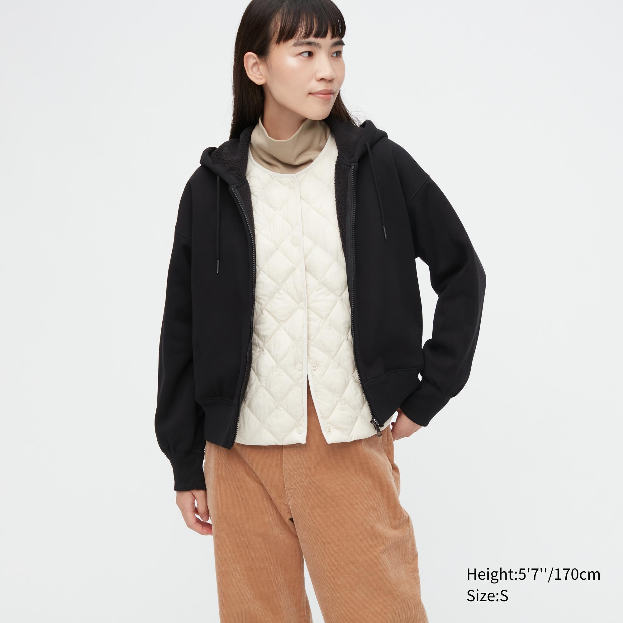 

Толстовка женская UNIQLO 449878COL09 черная M (доставка из-за рубежа), 449878COL09