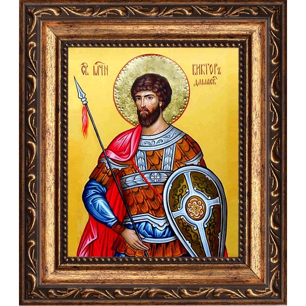 

Виктор Дамасский мученик. Икона на холсте.