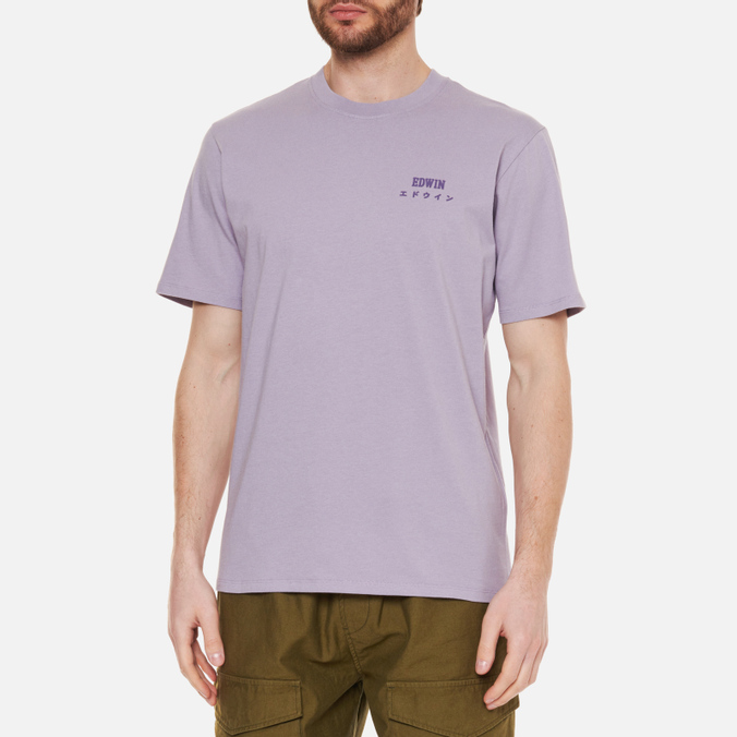 

Футболка мужская Edwin I026690.0WS.67 фиолетовая 2XL, I026690.0WS.67