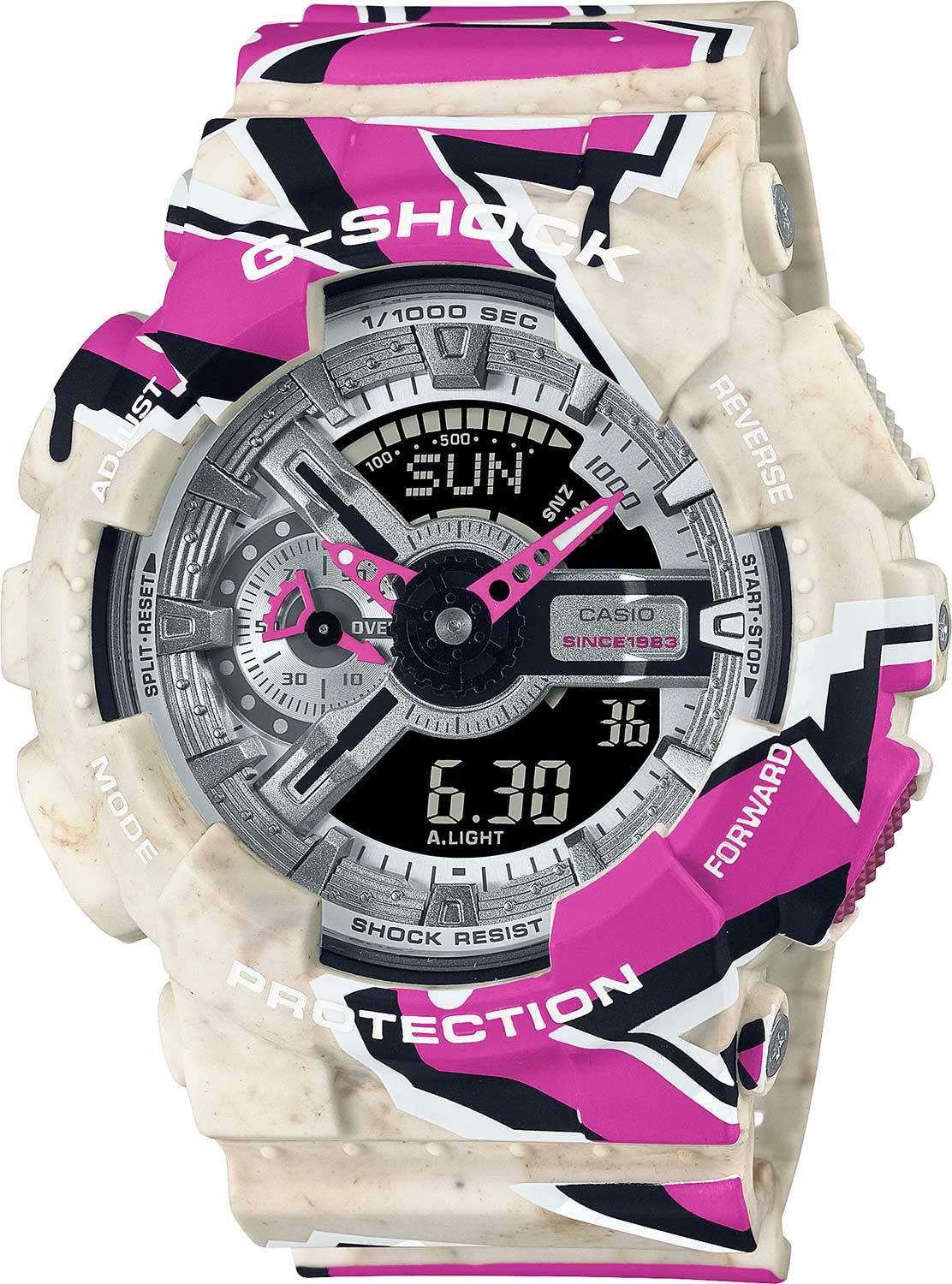 

Наручные часы мужские Casio GA-110SS-1A, GA-110SS-1A