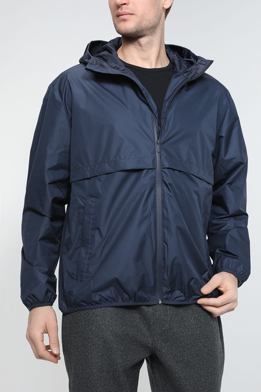 

Ветровка мужская Esprit Casual 022EO2G325 синяя XL, Синий, 022EO2G325