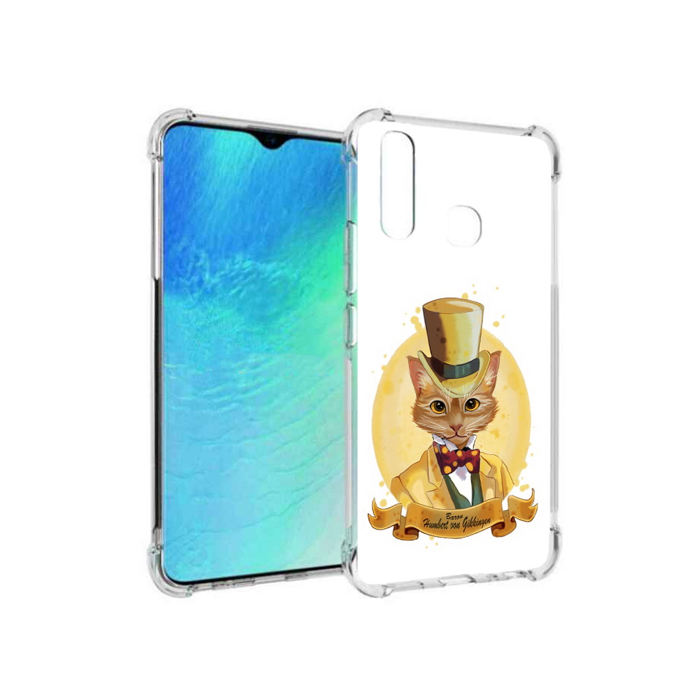 

Чехол MyPads Tocco для Vivo Y19 кот юрист (PT140444.419.401), Прозрачный, Tocco