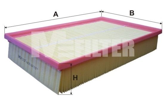 

Фильтр Воздушный MFILTER k435