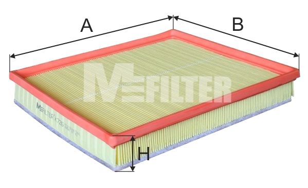 

Фильтр Воздушный MFILTER k726