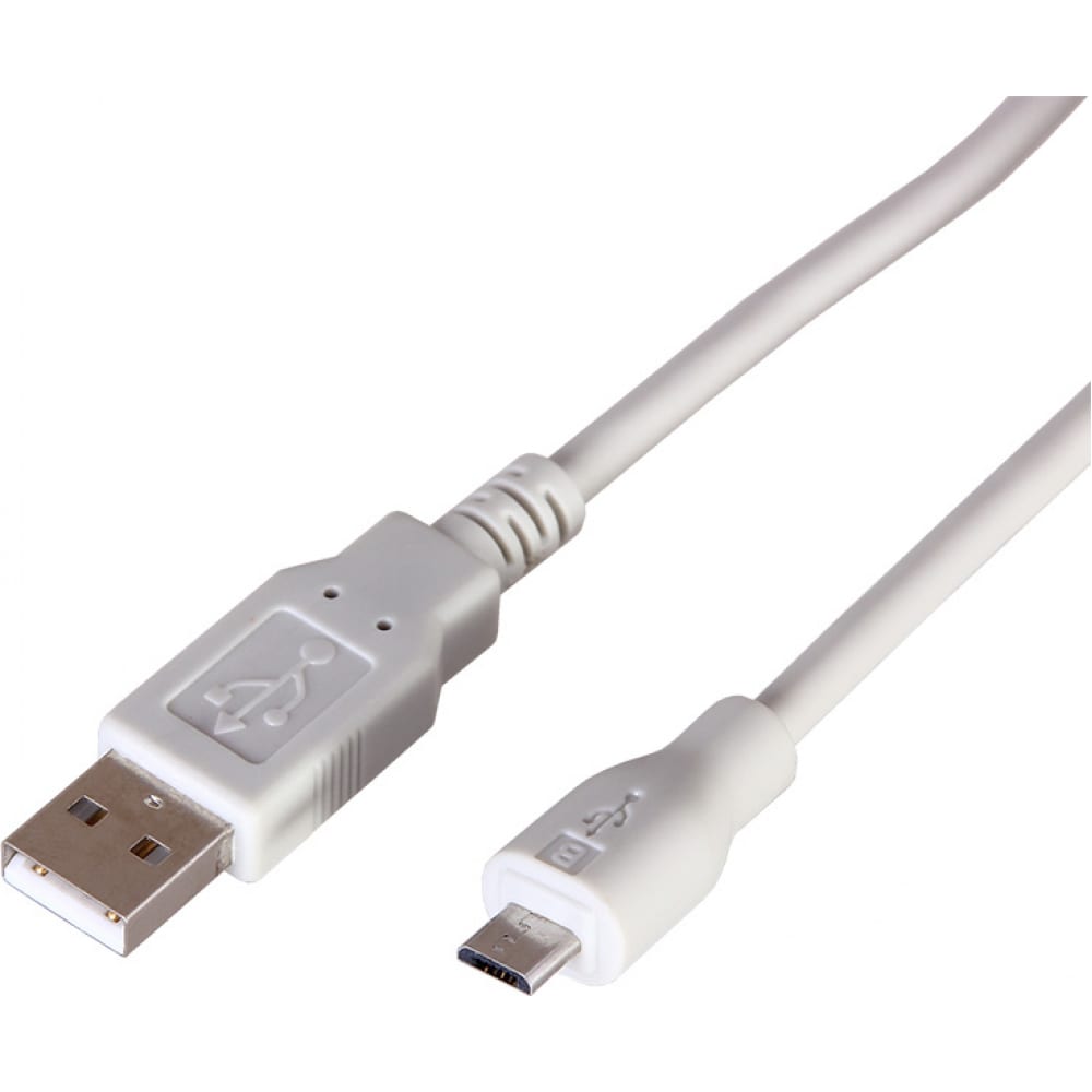 

Кабель Rexant USB - Micro-USB, 3 м, белый (18-1166)