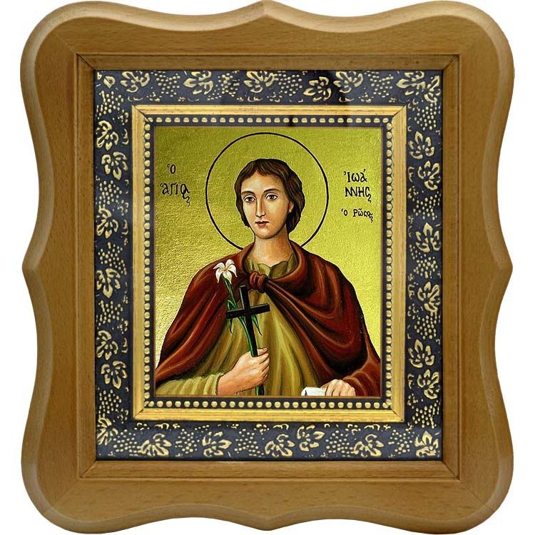 

Иоанн Русский исповедник. Икона на холсте.