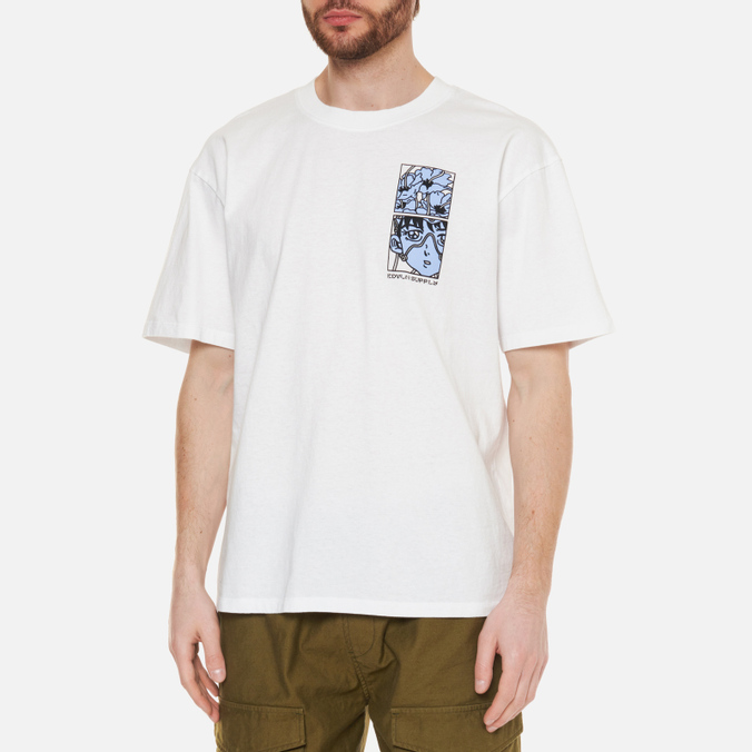 

Футболка мужская Edwin I030389.02.67 белая XL, I030389.02.67