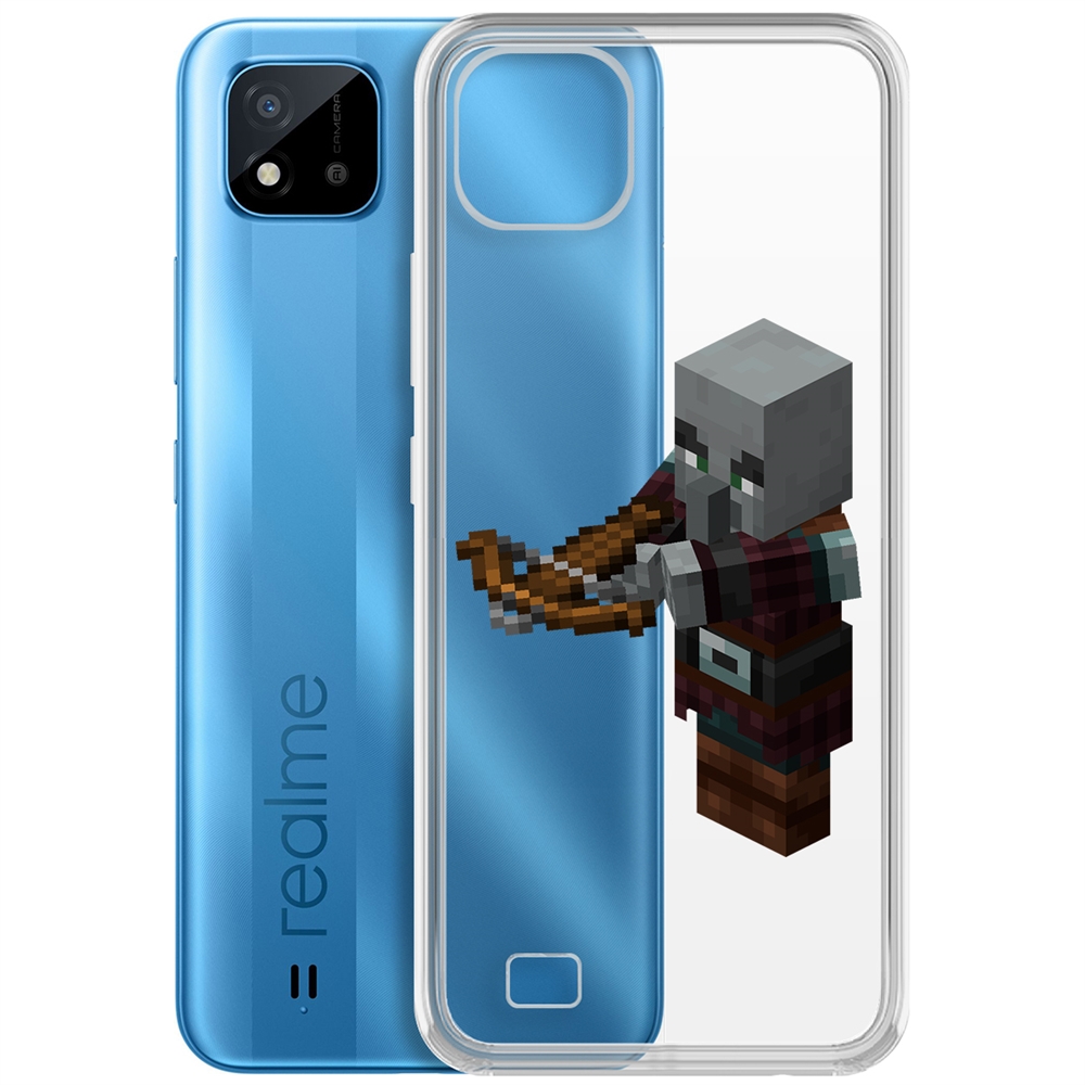 Чехол-накладка Minecraft-Разбойник для Realme C20