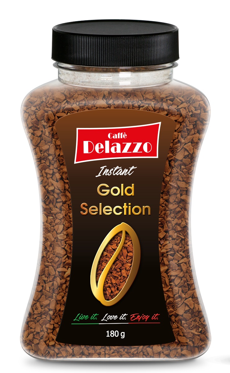 

Растворимый сублимированный Delazzo Gold Selection, 180 г., Gold Selection, 180 г.