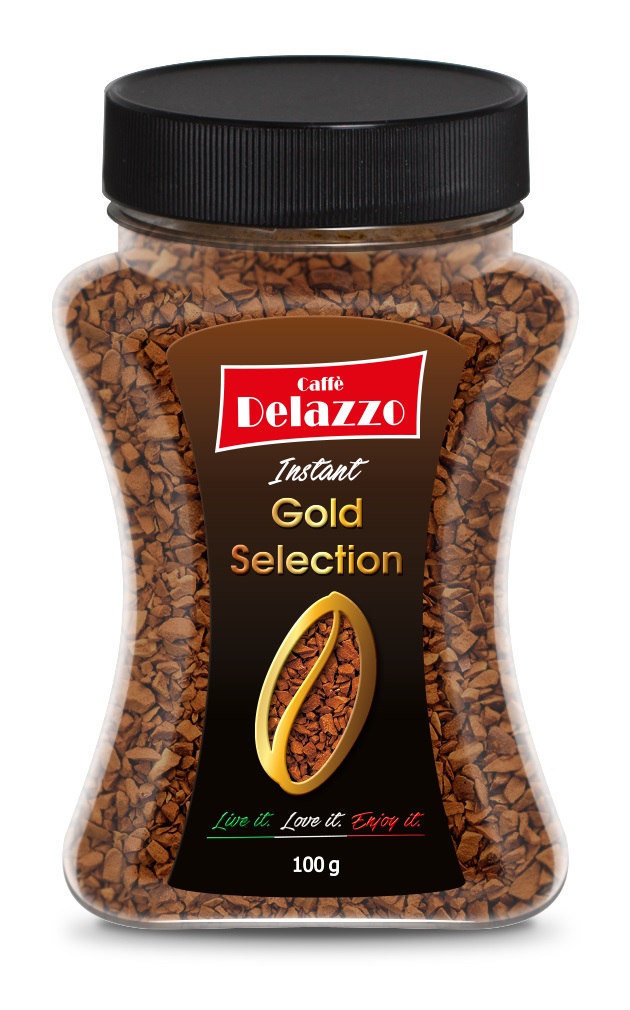 

Растворимый сублимированный Delazzo Gold Selection, 100 г., Gold Selection, 100 г.