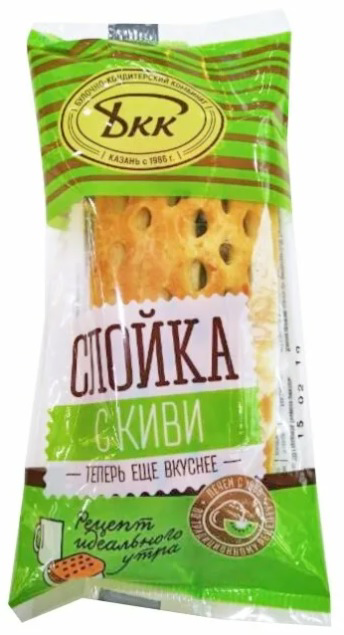 

Слойка БКК с киви 80 г
