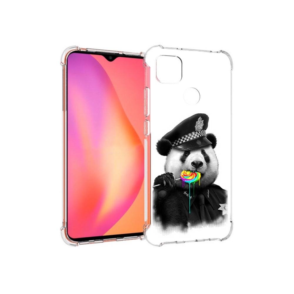 

Чехол MyPads Tocco для Xiaomi Redmi 9C Панда полиция (PT152115.265.130), Прозрачный, Tocco