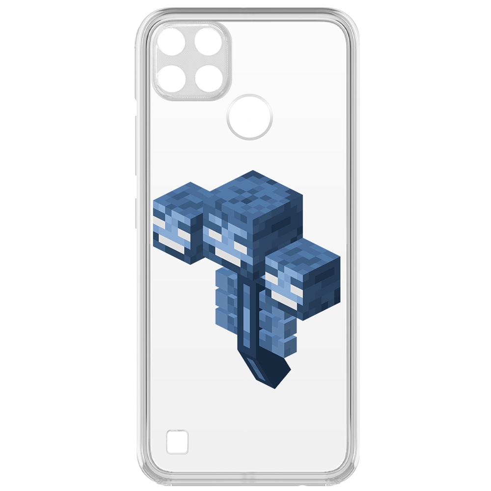 

Чехол-накладка Minecraft-Иссушитель для Realme C25Y, Прозрачный