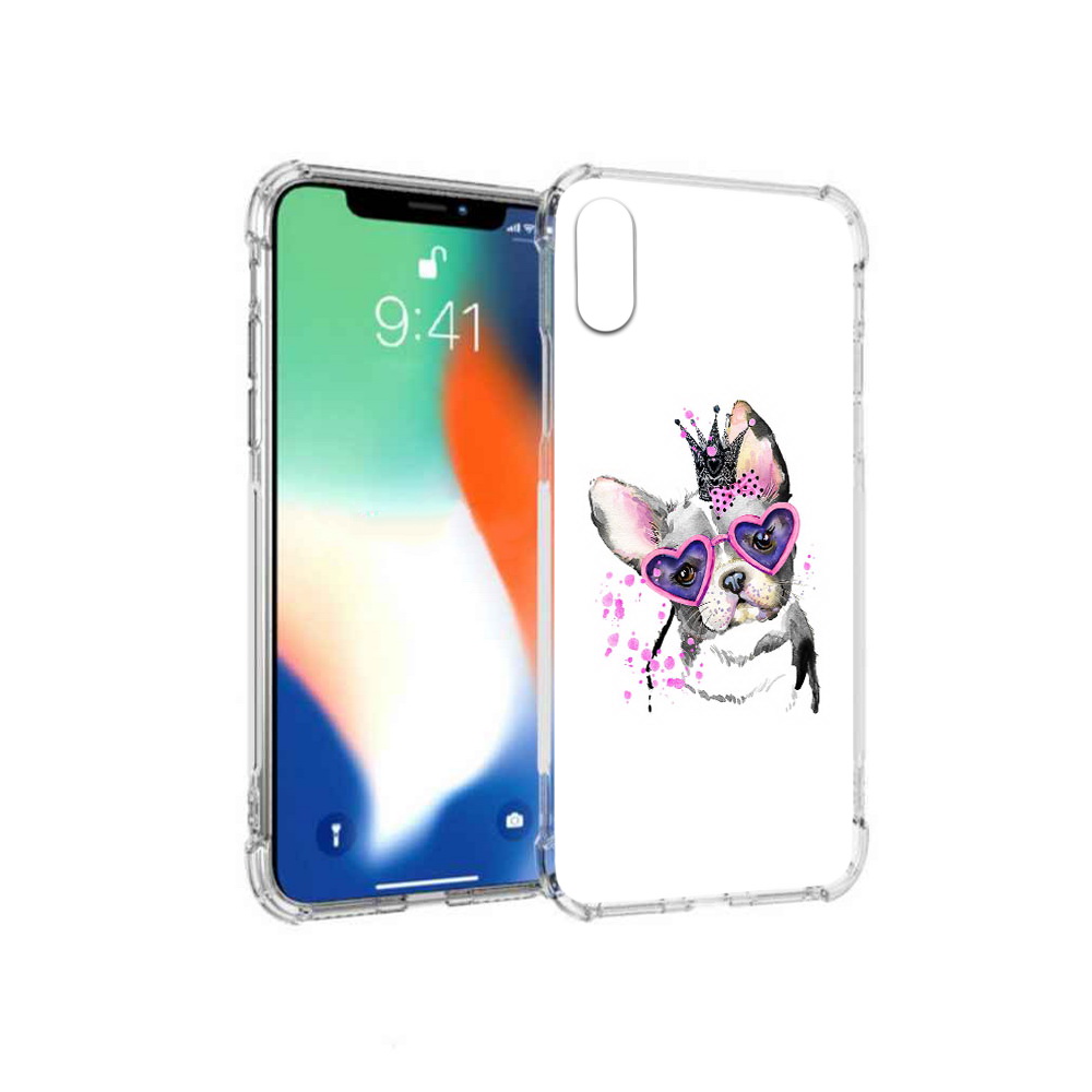 

Чехол MyPads Tocco для Apple iPhone X принцесса (PT94261.606.558), Прозрачный, Tocco