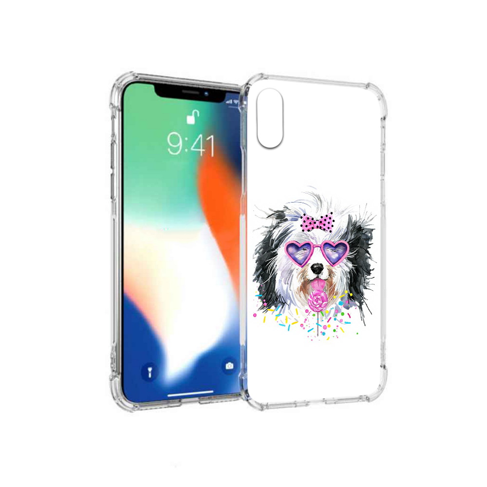 Чехол MyPads Tocco для Apple iPhone X пушистик (PT94261.606.559)