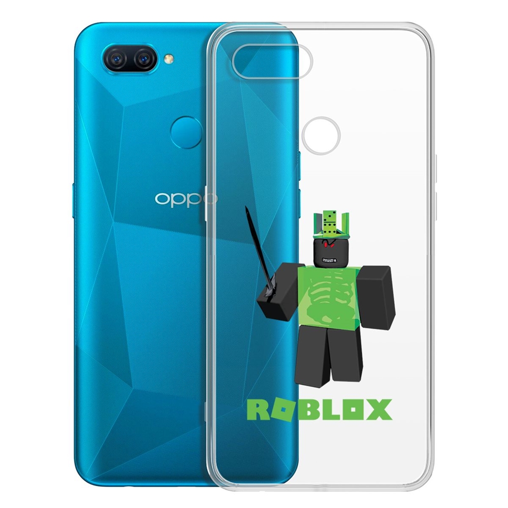 

Чехол-накладка Roblox-1x1x1x1x1 для OPPO A12/A11k/A7/A5s, Прозрачный