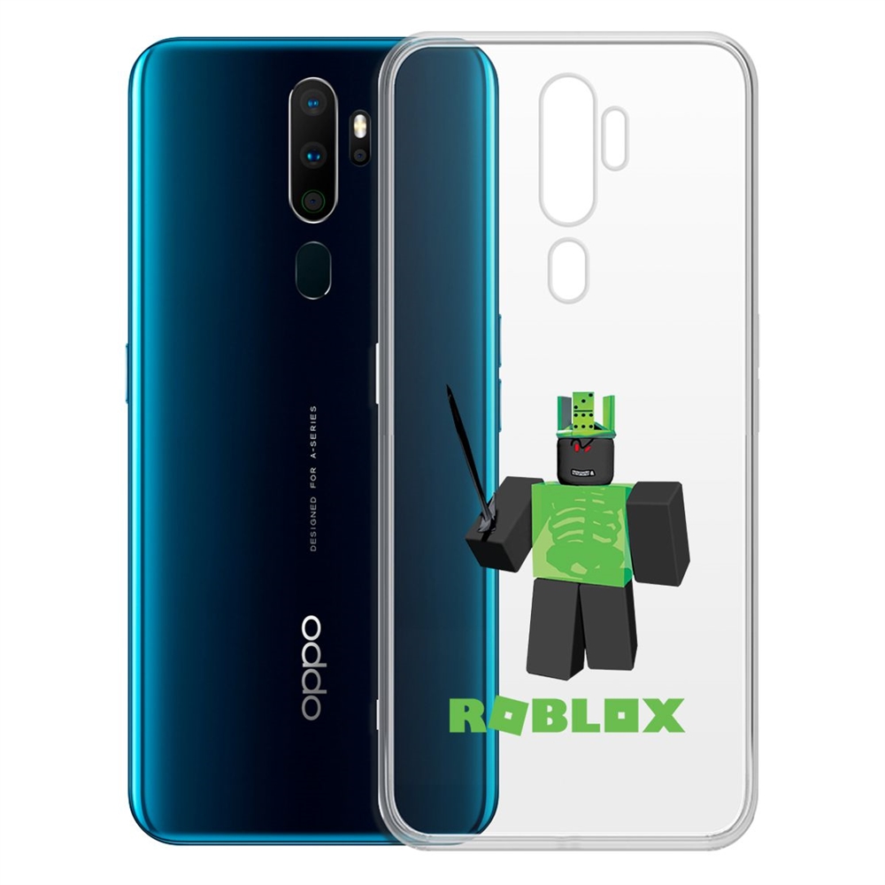 

Чехол-накладка Roblox-1x1x1x1x1 для OPPO A5 (2020)/A9 (2020), Прозрачный