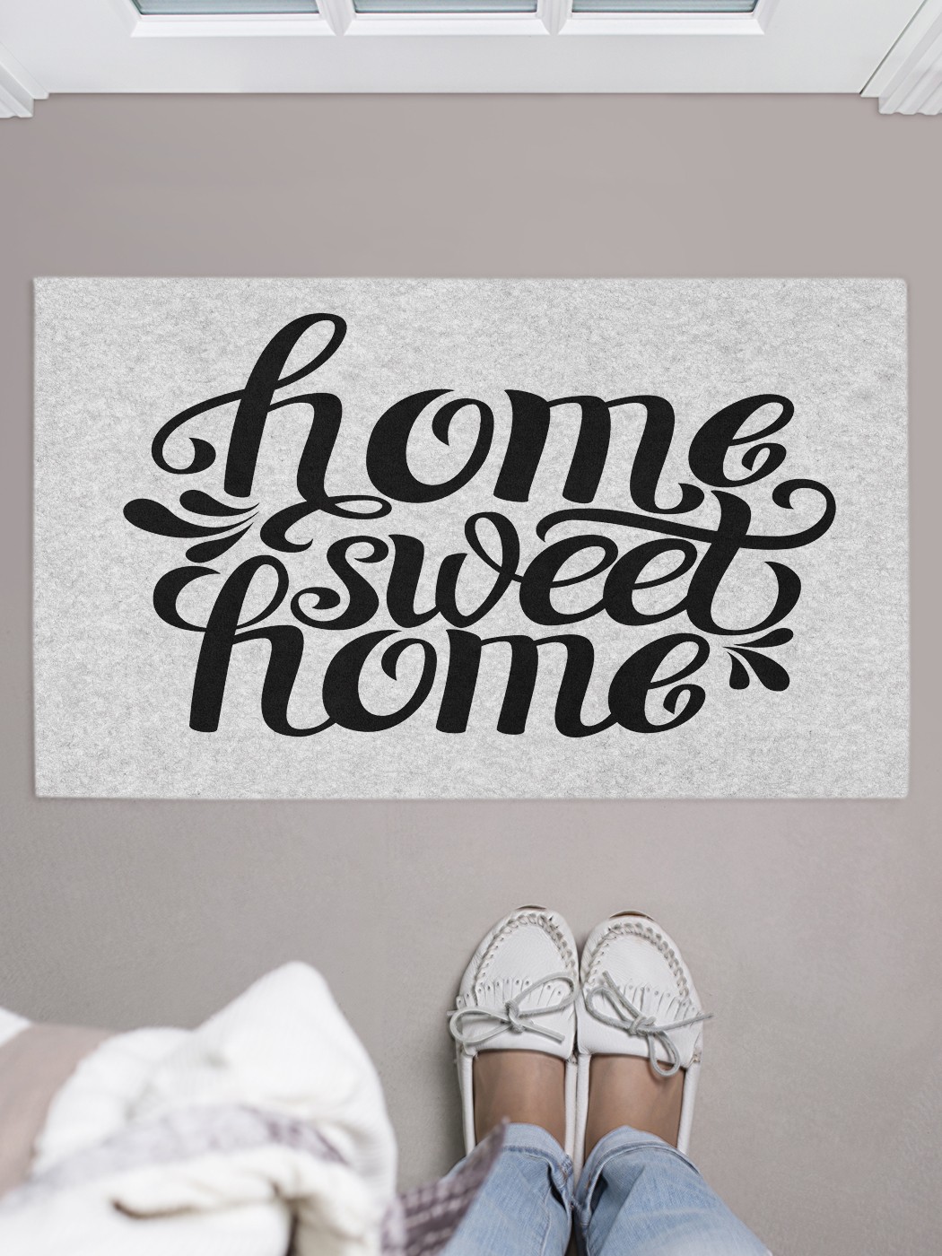 

Придверный коврик в прихожую для обуви, на резиновой основе, 75x45 см door_54713 JoyArty