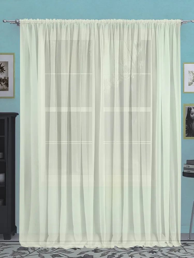 

Тюль гостиный Моно 500x220см