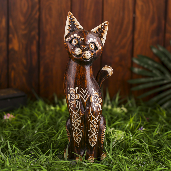 

Сувенир дерево "Кошка" 30 см, Indonesian style