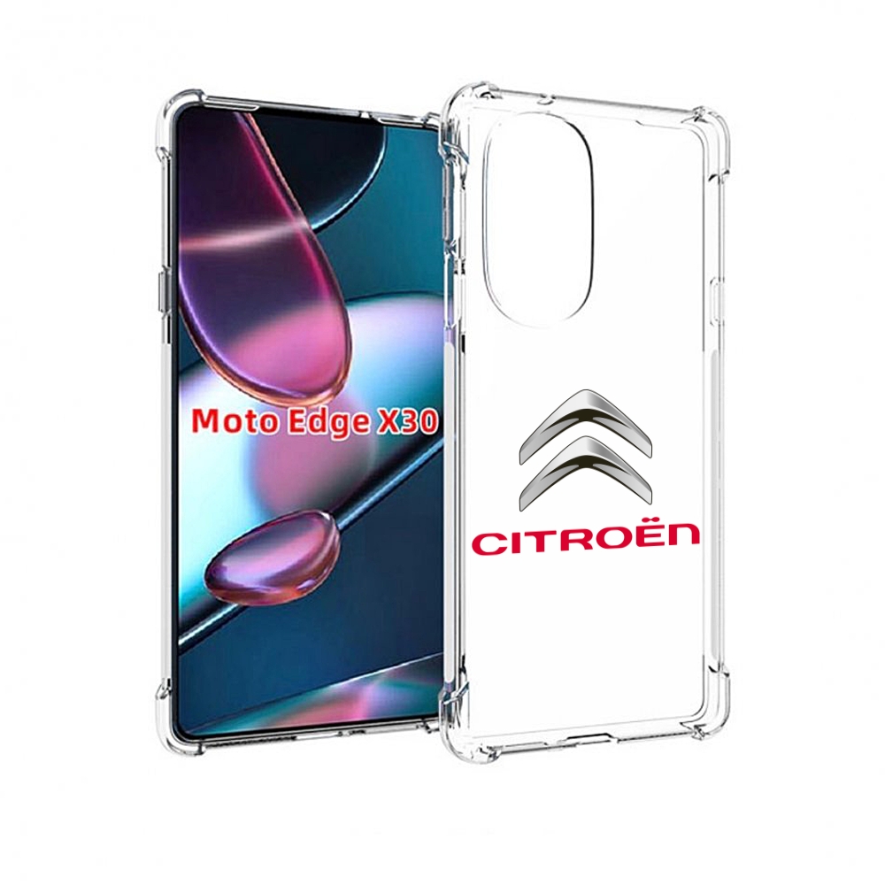 

Чехол MyPads citroen-3 мужской для Motorola Moto Edge X30, Прозрачный, Tocco