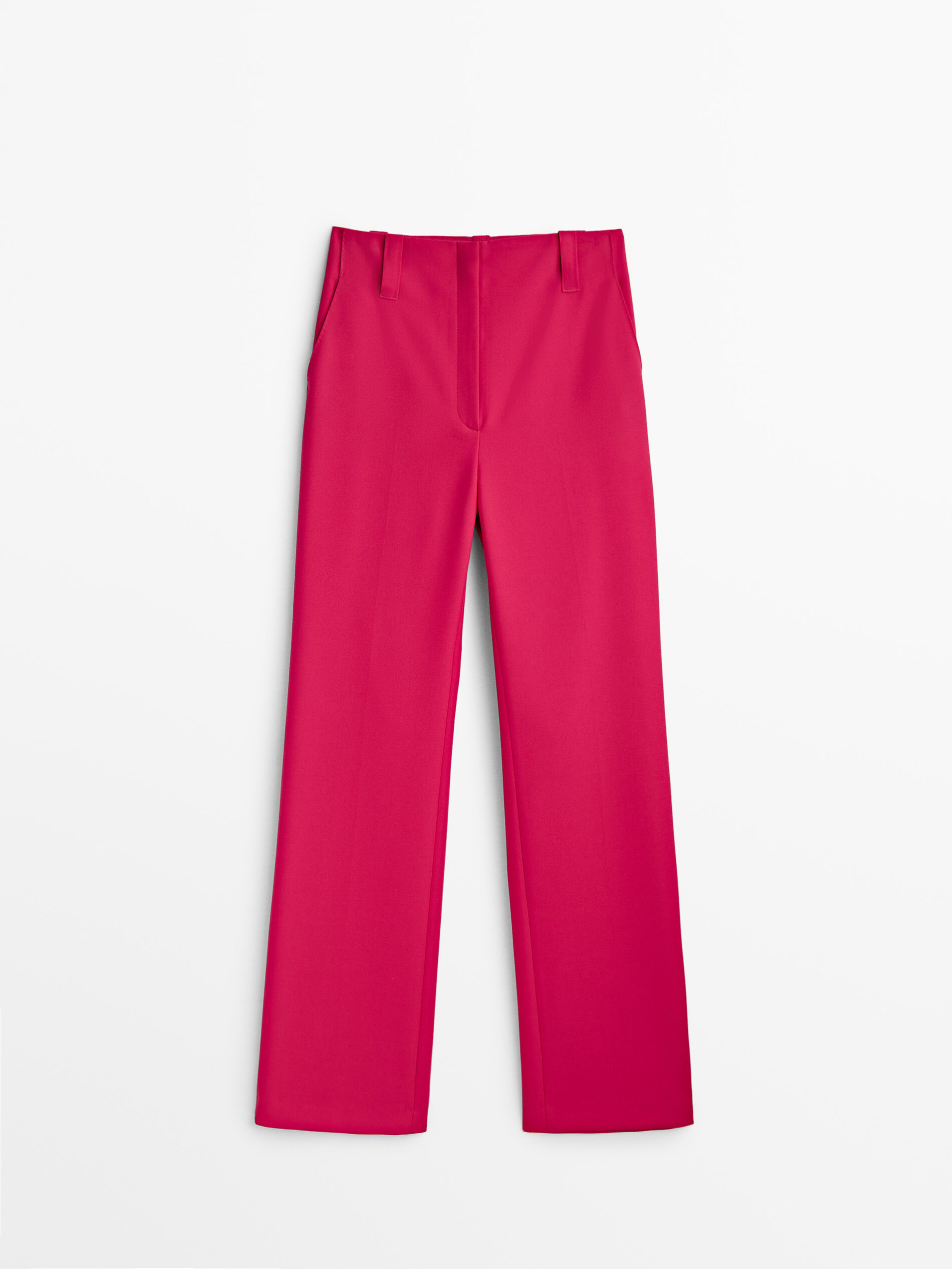 

Брюки женские Massimo Dutti 09108954624 красные 38, 09108954624