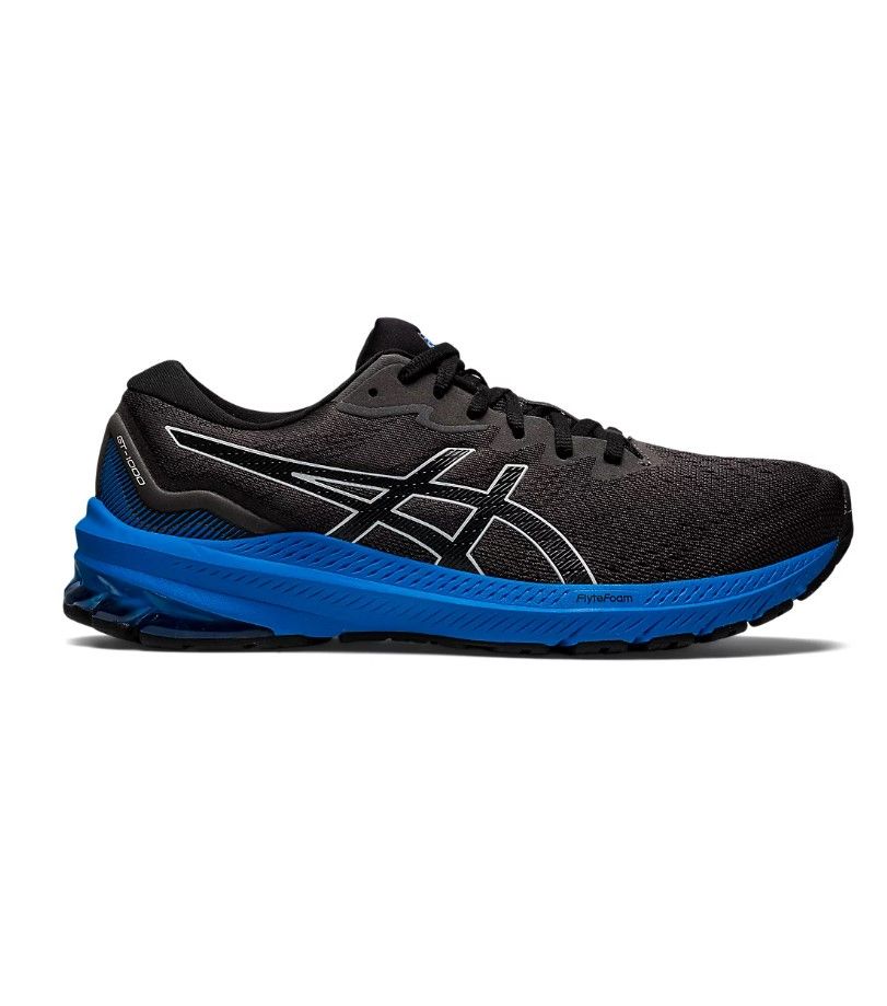 

Кроссовки мужские Asics GT-1000 11 черные 11 US, Черный, GT-1000 11