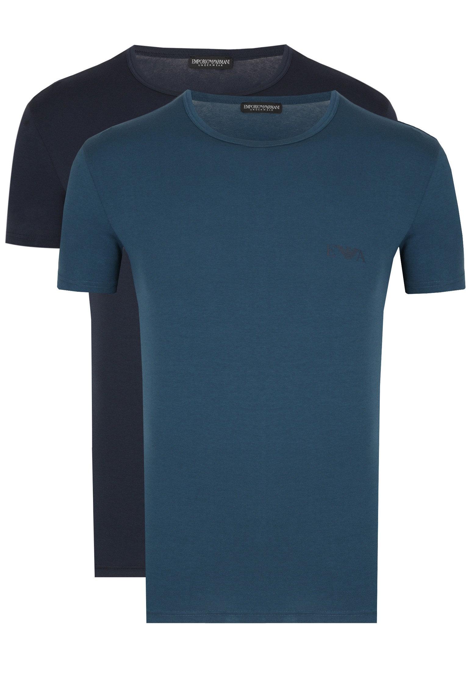 

Комплект футболок мужских Emporio Armani 134614 голубых M, Голубой, 134614