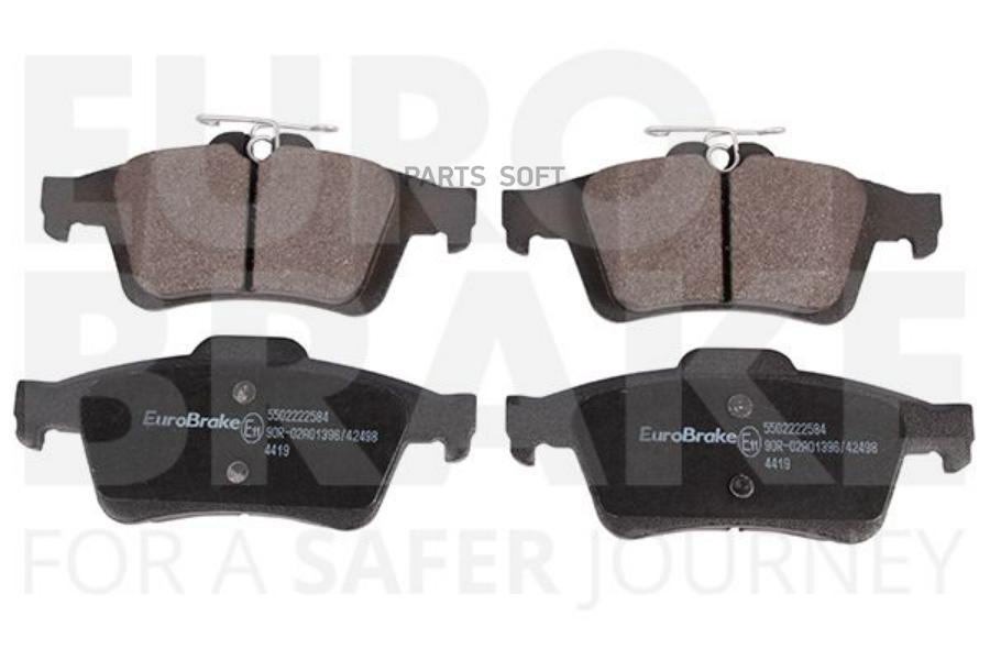 

Тормозные колодки EUROBRAKE 5502222584