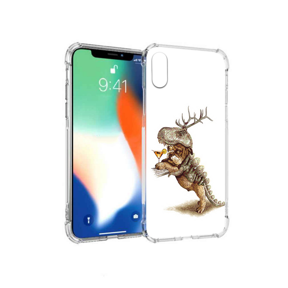 

Чехол MyPads Tocco для Apple iPhone X тематическая вечеринка (PT94261.606.638), Прозрачный, Tocco