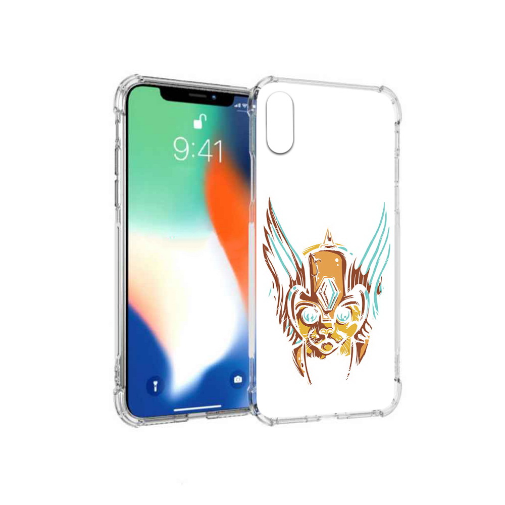 

Чехол MyPads Tocco для Apple iPhone X тор абстракция (PT94261.606.644), Прозрачный, Tocco